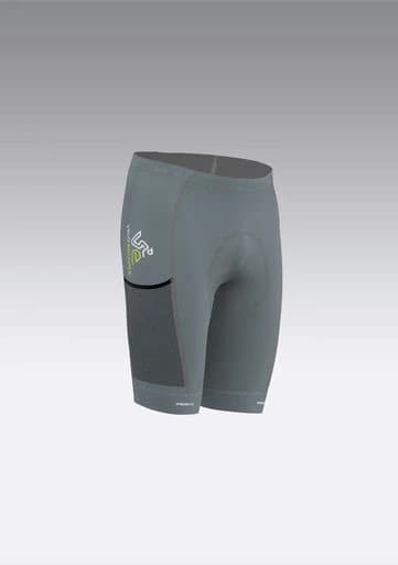 Grey Cargo Shorts, Men's