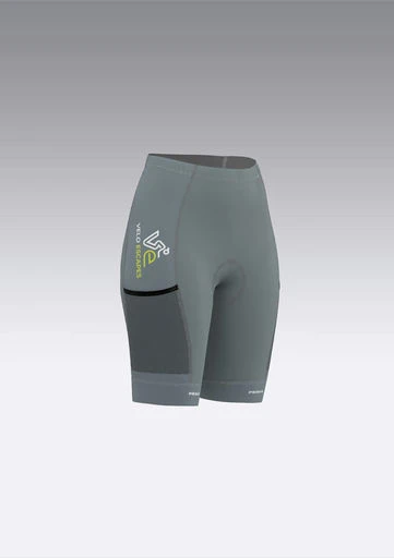 Grey Cargo Shorts, Women's