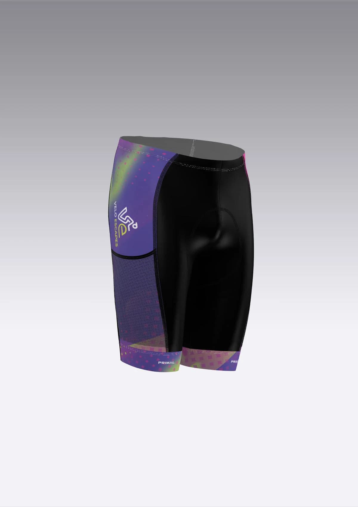 Purple Aurora Cargo Shorts, Men's