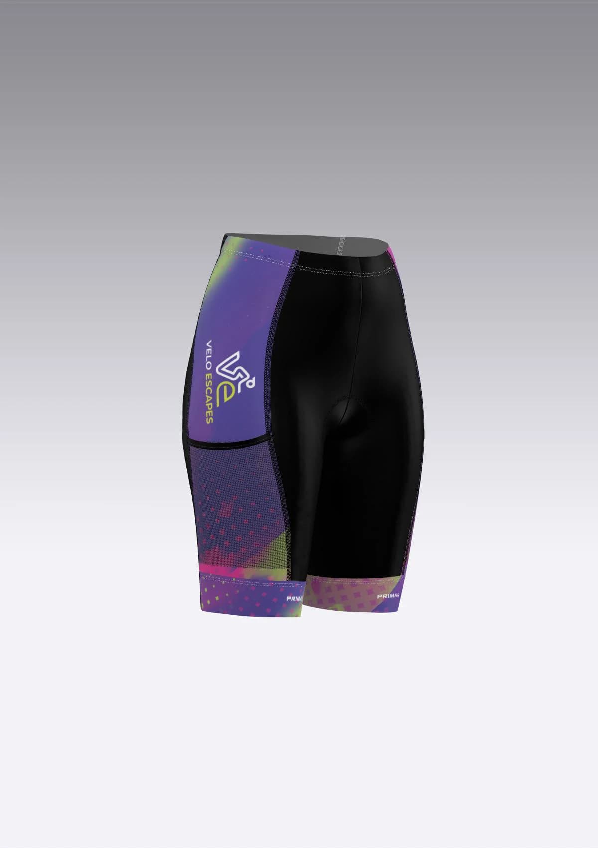 Purple Aurora Cargo Shorts, Women's