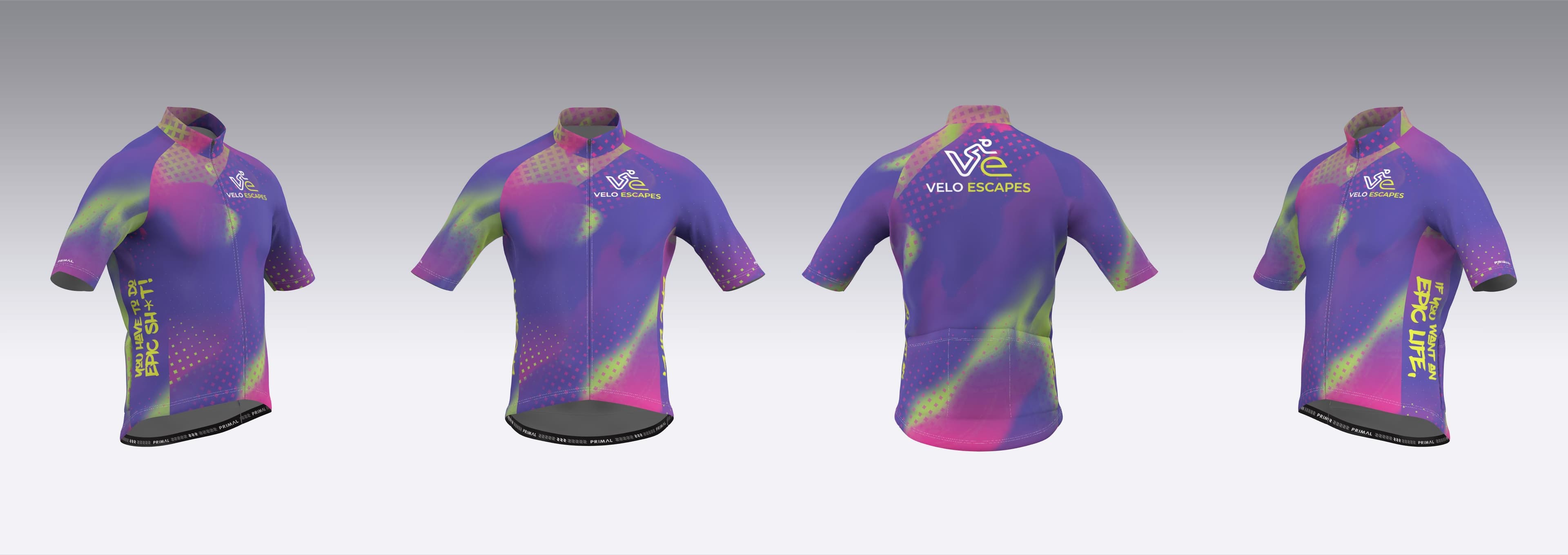 Custom Velo Escapes camp jersey