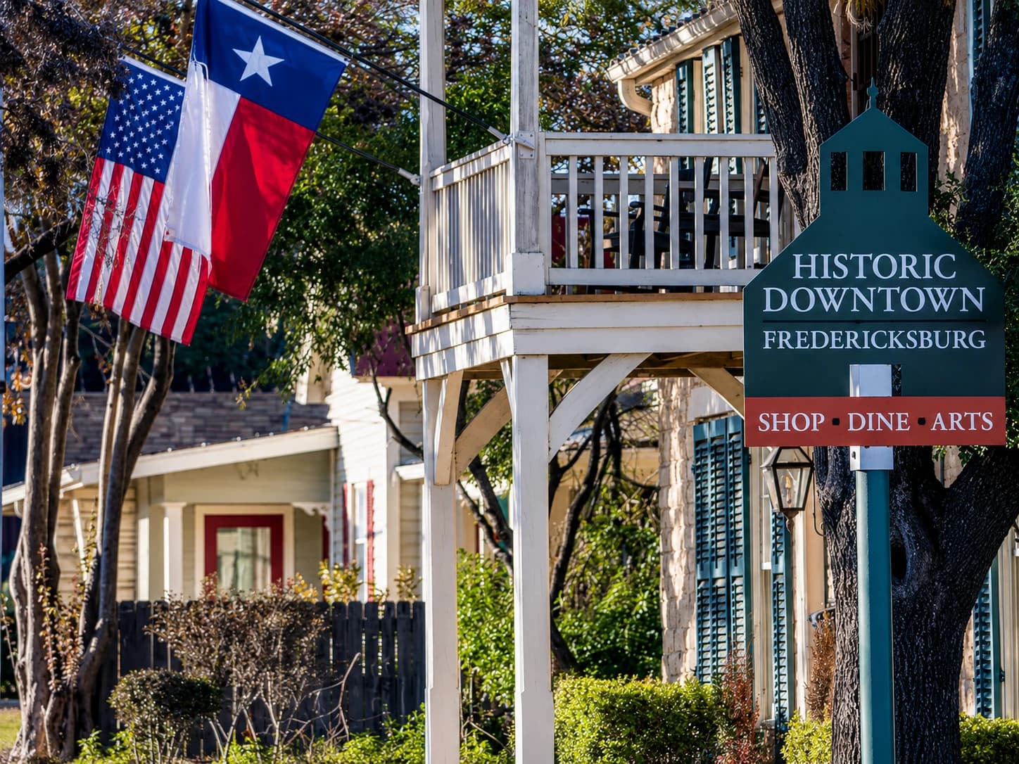 Historic downtown Fredericksburg